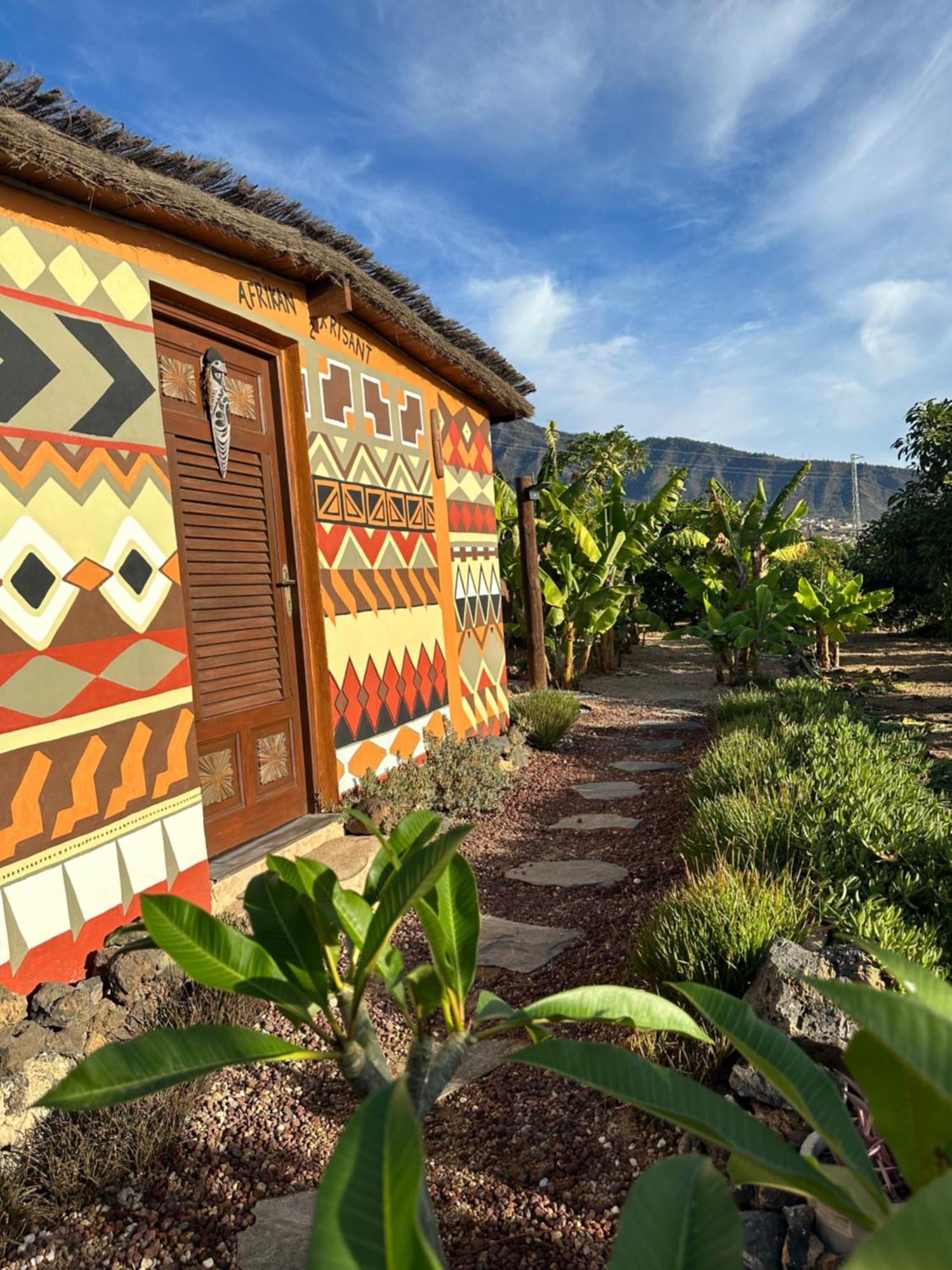 Afrikan Krisant Tenerife, Casa Rural Ecologica Арафо Экстерьер фото